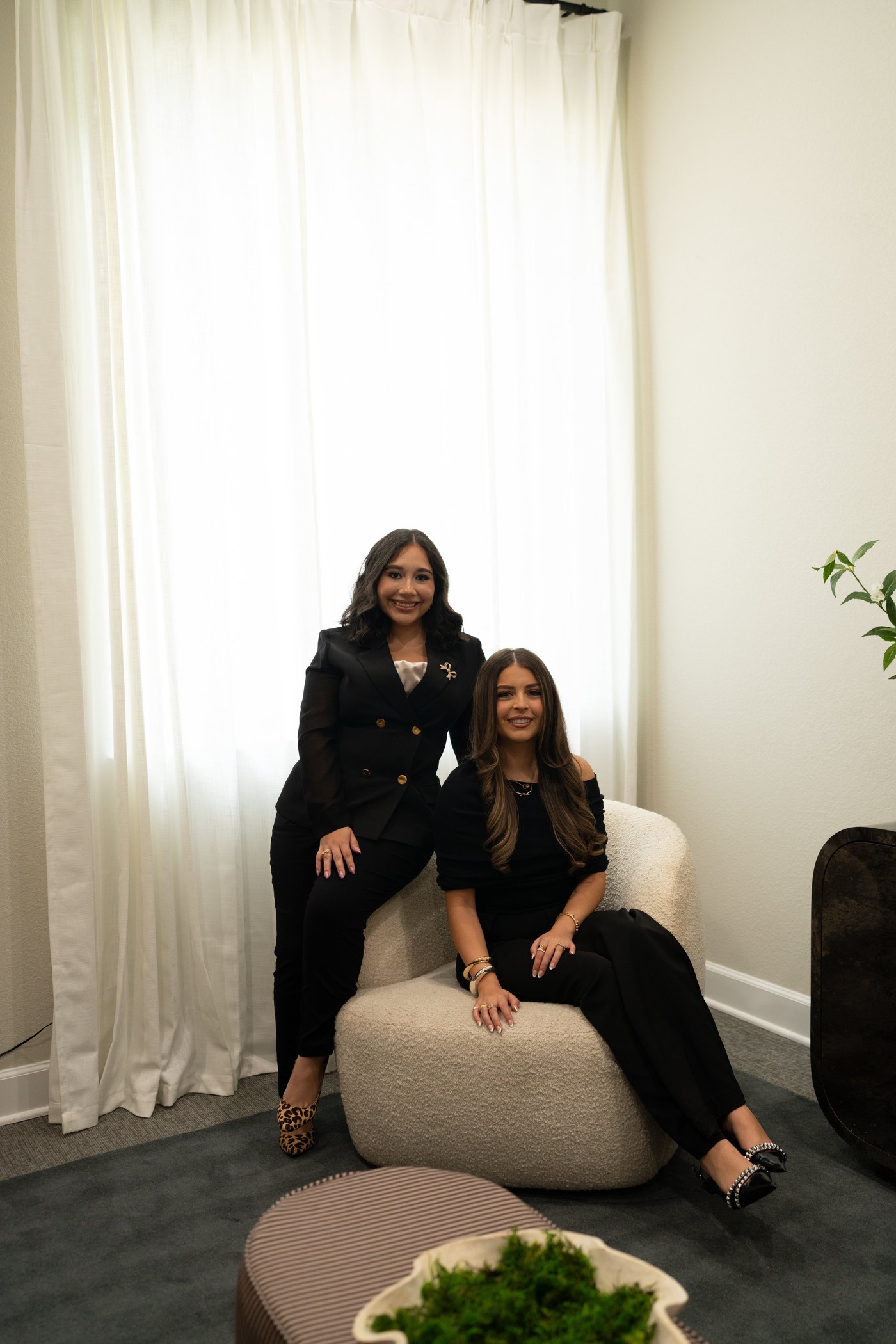 Taylor Chumley and Madison Rodriguez, therapists at Align Counseling Montgomery TX