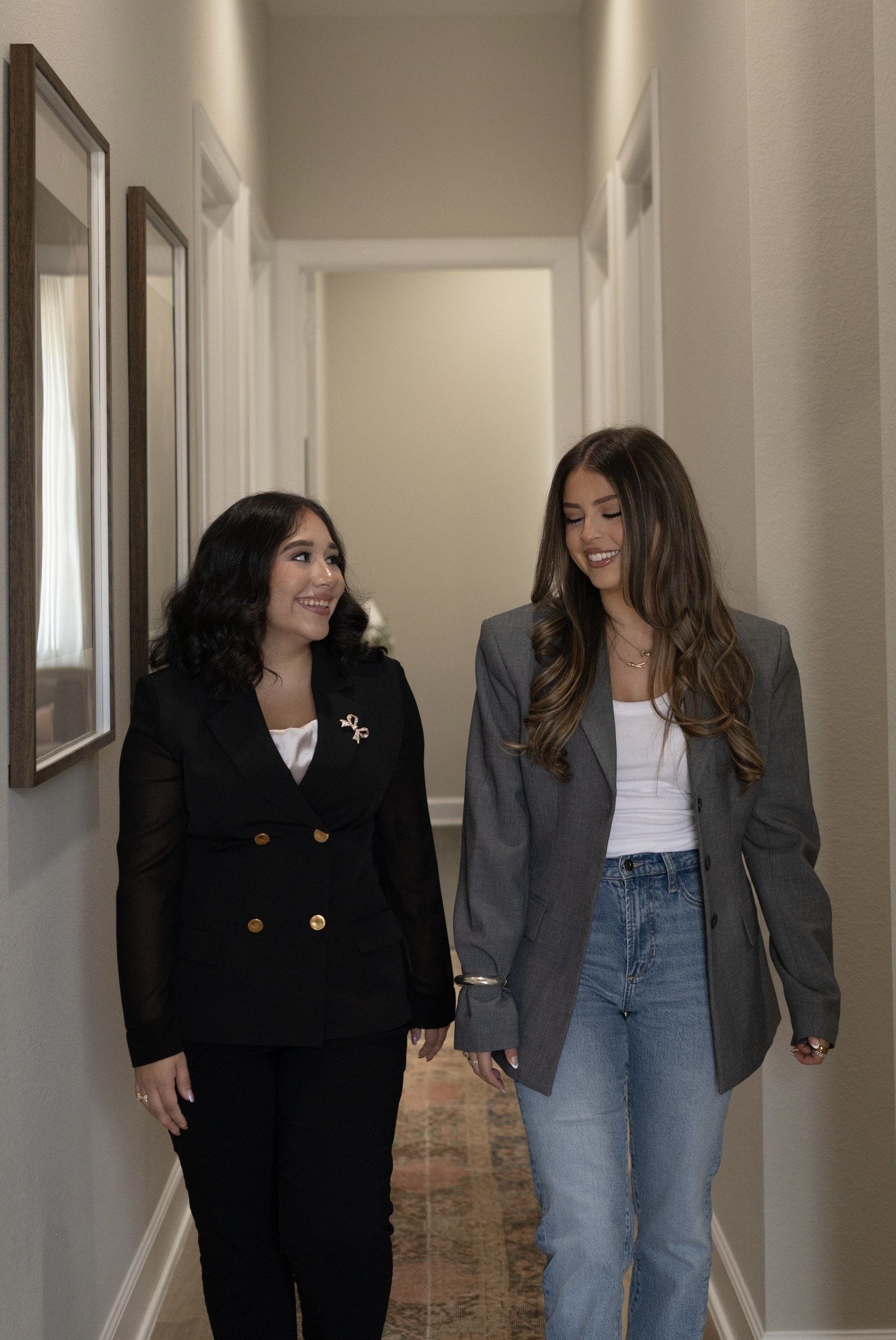 Taylor Chumley and Madison Rodriguez, therapists at Align Counseling in Montgomery TX